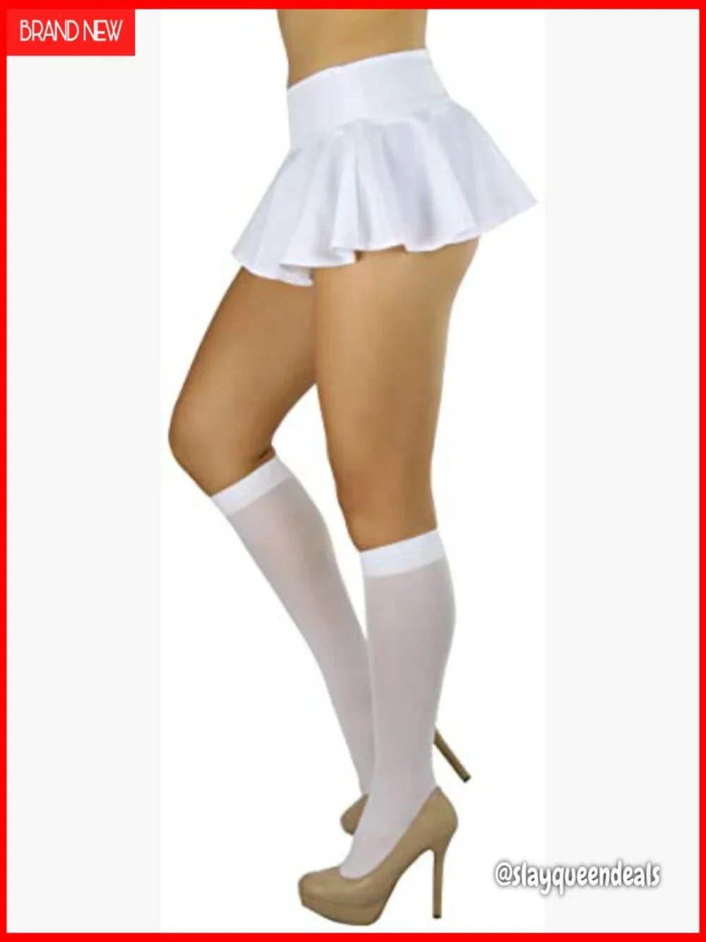 Women's Pleated Mini Skirt Elastic Waist Festival Party Dance Wear - Picture 6 of 6